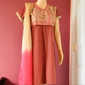 3Pc Indian Churidar / Salwar Kameez Set